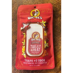 Buc-ees Room or Toilet Spray Pocket Sprayer Beaver Nuggets 1 Fl Oz - NEW Sealed